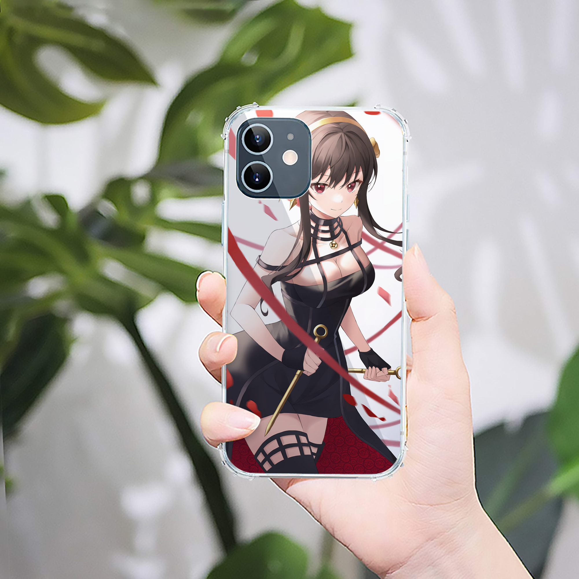 （画像用） SPY×FAMILY间谍家家酒 【iPhone 12シリーズ対応】透明スマホケース（クリアソフトケース）